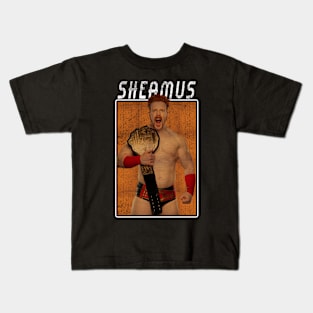 Vintage Wwe Sheamus Kids T-Shirt